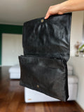 Maxi pochette nera cocco