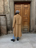 Cappotto sartoriale cammello