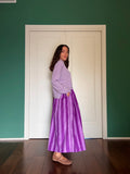 Set gonna + maglione • lilla e viola