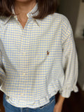 Camicia Gilbi Ralph Lauren quadretti gialli