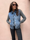 Gilet jeans imbottito Roy Rogers