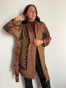 Cardigan cachemire bordeaux
