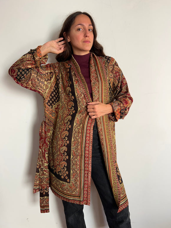 Cardigan cachemire bordeaux