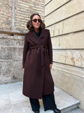 Cappotto sartoriale marrone