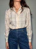 Camicia di seta a quadri