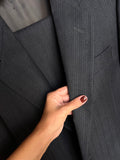 Completo grigio-blu