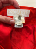 Bermuda rosso di lana - Escada