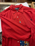 Combo pareo + camicia Ralph Lauren • rosso e blu