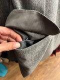 Blazer grigio pura lana