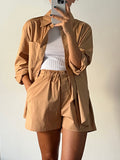Pantaloncino beige