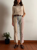 Pantalone a righe colorate