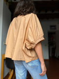 PRE ORDINE • Blusa oversize beige