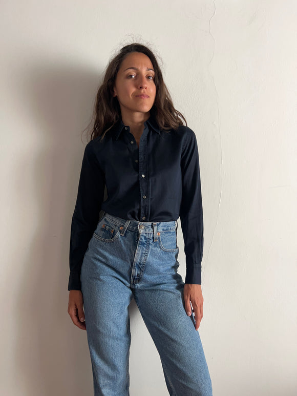 Camicia blu Ralph Lauren