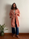 Kimono indiano rosa