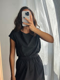 PRE ORDINE • Maglietta cotone nera