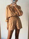 Pantaloncino beige