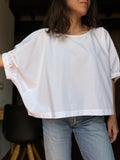 Blusa oversize bianca