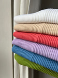 Maglia crop carta da zucchero