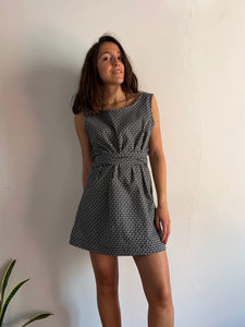 PRE ORDINE • Mini abito fantasia blu