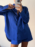 PRE ORDINE • Camicia ampia blu