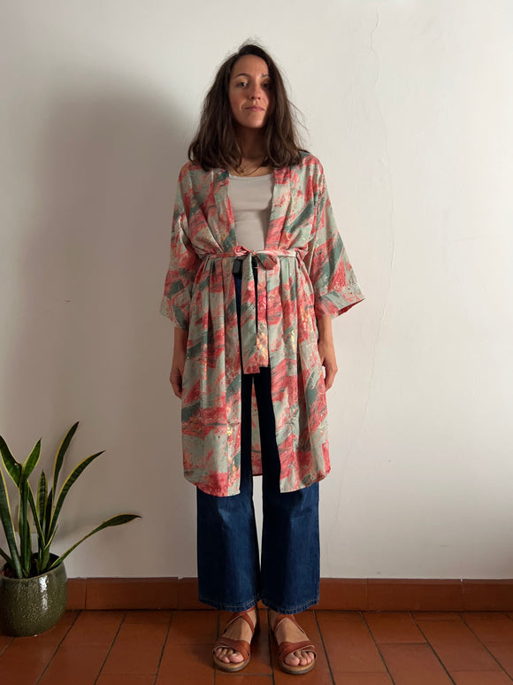 Kimono indiano acquerello