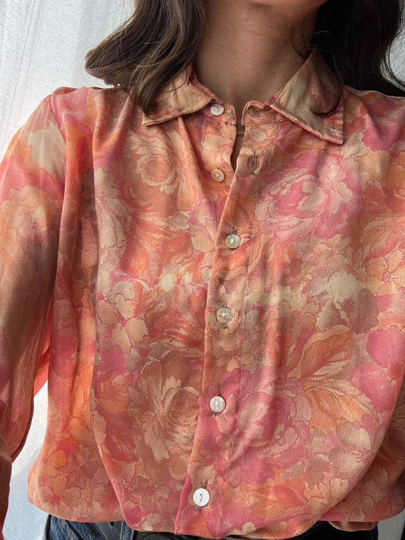 Camicia indiana modello maschile pesca