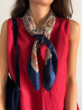 Foulard di seta paisley