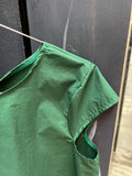 Maglietta di cotone verde bottiglia
