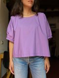 Blusa oversize lilla