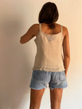 Top con perline