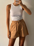 Pantaloncino beige