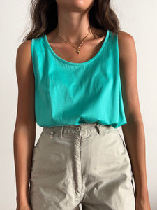 Top verde acqua