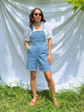 Salopette di jeans corta