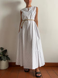 PRE ORDINE • Scamiciato bianco ricami argento