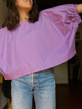 Blusa oversize lilla