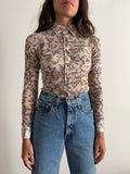 Camicia retina fiorellini