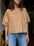 PRE ORDINE • Blusa oversize beige