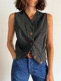 Gilet grigio scuro