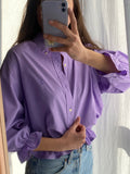 Camicia Gilbi lilla di Ralph Lauren