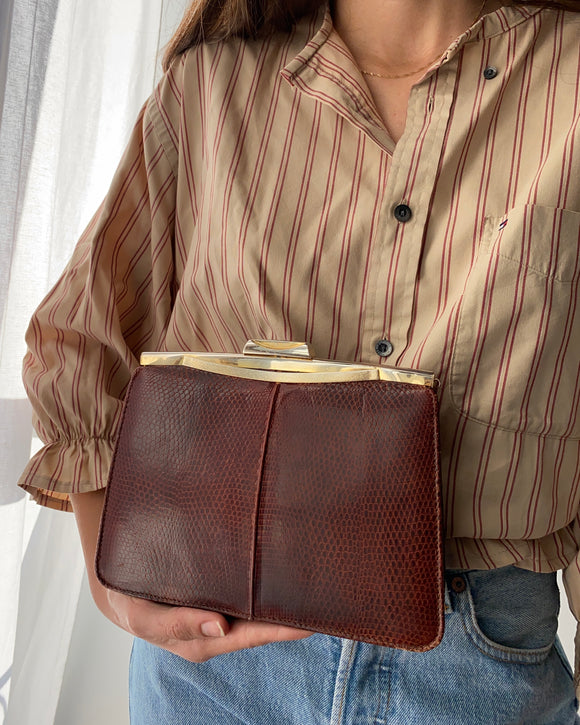Pochette bordeaux
