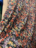 Abito schiena nuda fiorellini