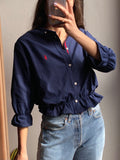 Camicia Gilbi blu scuro Ralph Lauren