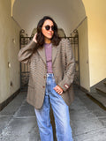 Blazer maschile pied de poule