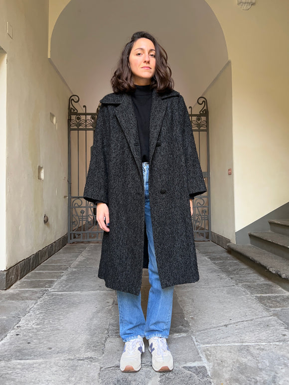 Cappotto grigio sartoriale