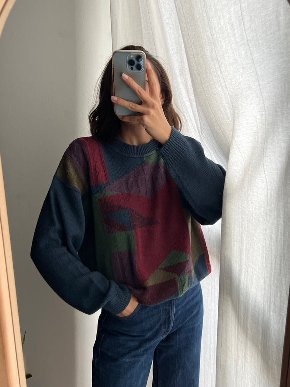 Maglione geometrico