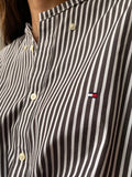 Camicia Gilbi grigiona a righe Tommy Hilfiger