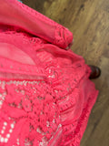 PRE ORDINE • Abito lungo pizzo fuxia