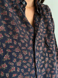 Camicia di seta paisley