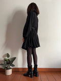 PRE ORDINE • Abito con cintura nero