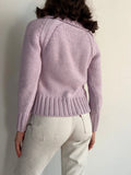Cardigan lilla